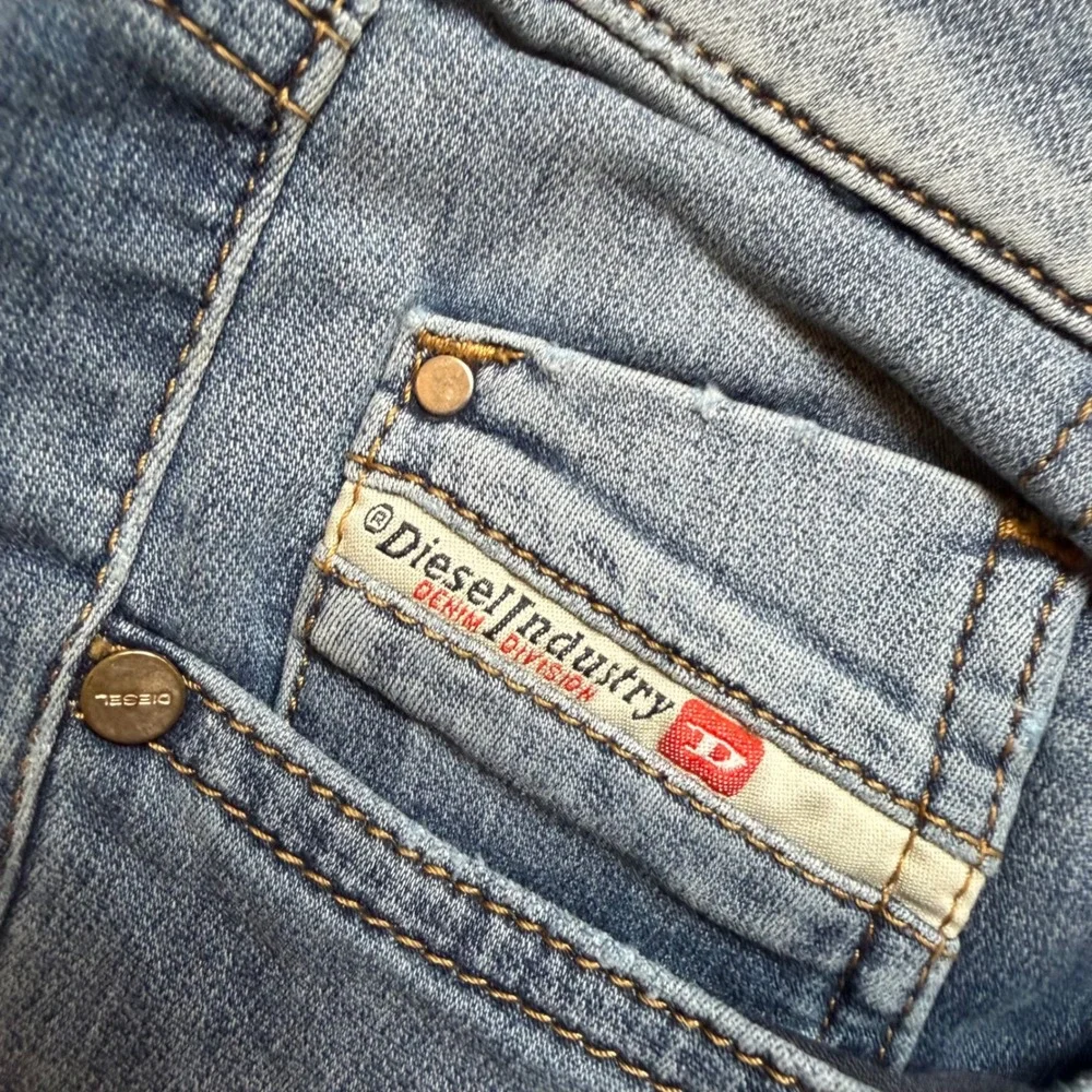 Diesel JoggJeans Womens W29 Blue D-Ollies-NE Slim Stretch Denim Light Wash 069JZ
